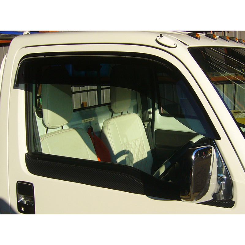 アクティ トラック HA8 HA9 ドアバイザー ビッグ ワイドバイザー