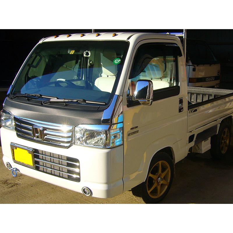 アクティ トラック HA8 HA9 ドアバイザー ビッグ ワイドバイザー
