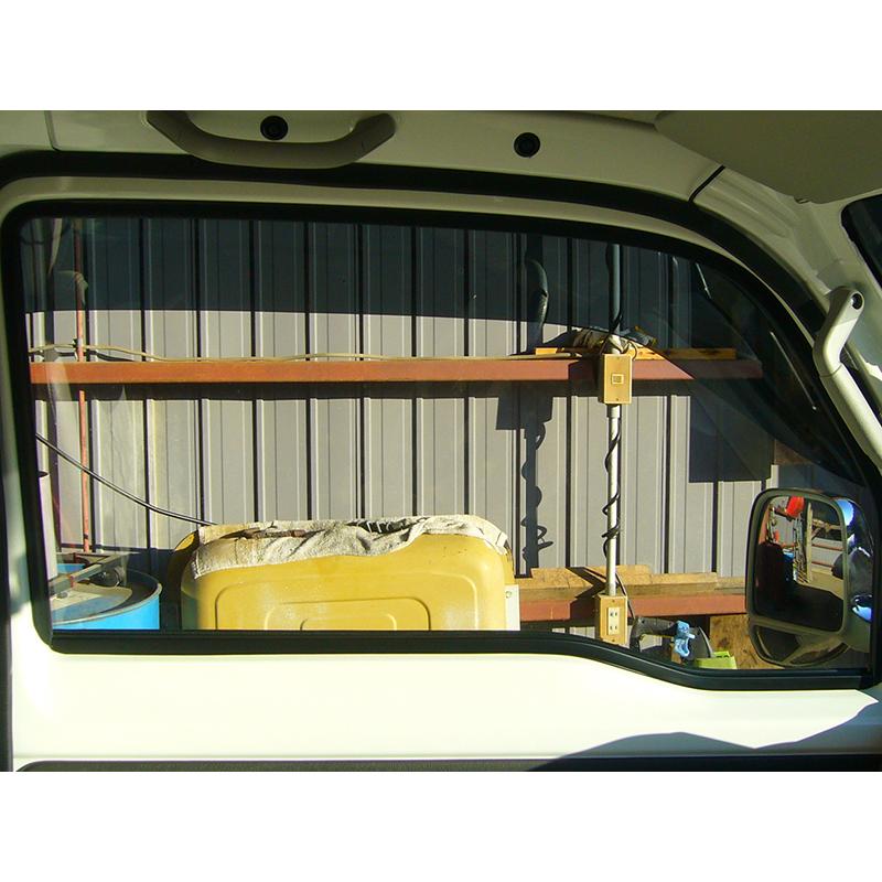 アクティ トラック HA8 HA9 ドアバイザー ビッグ ワイドバイザー