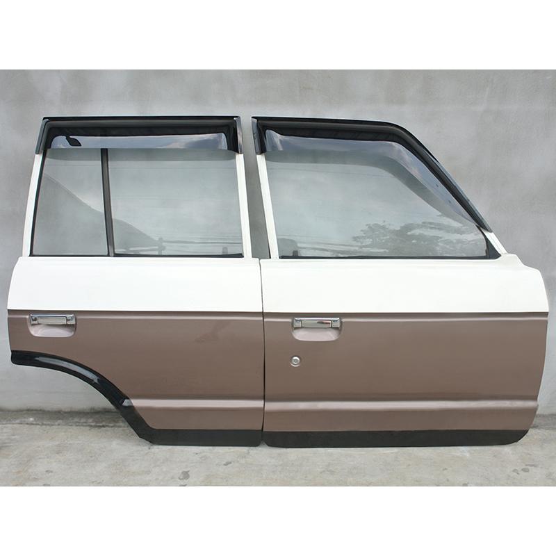 ランクル80 マッドファクトリービッグワイドバイザー4点セット 未使用品 ランドクルーザー 80 ランクル80 ワイドバイザー ドアバイザー