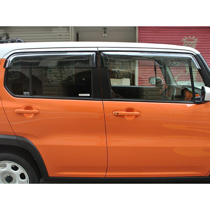 ハスラー MR31S MR41S ドアバイザー ビッグ ワイドバイザー ライト