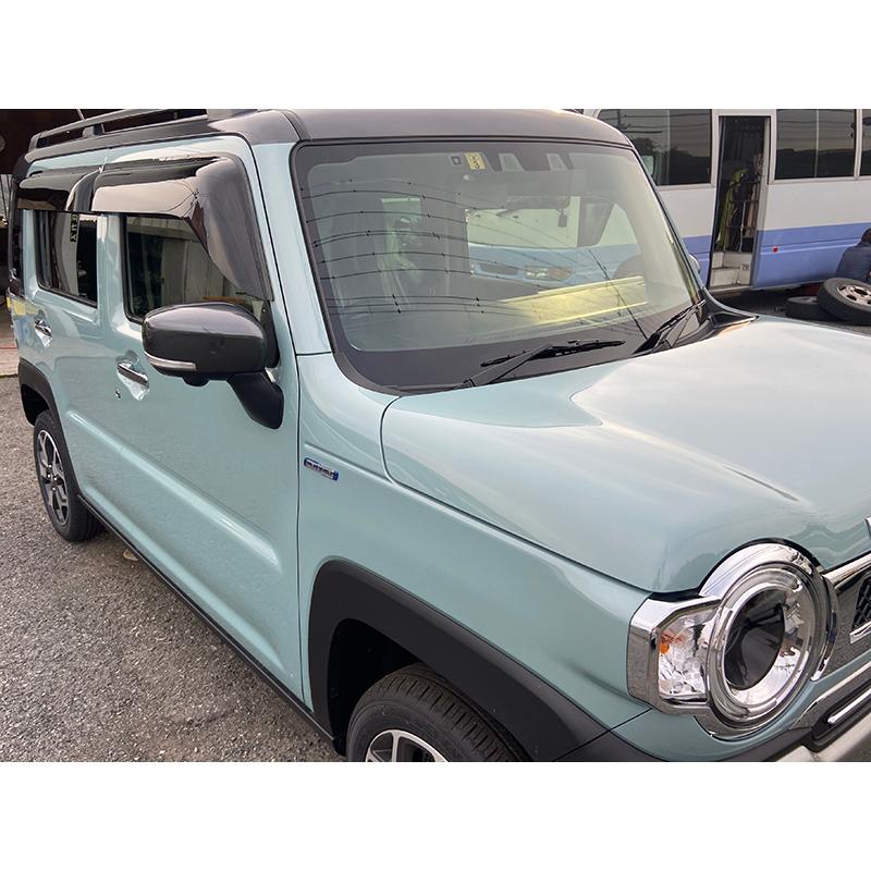 新型 ハスラー MR52S MR92S ドアバイザー ビッグ ワイドバイザー