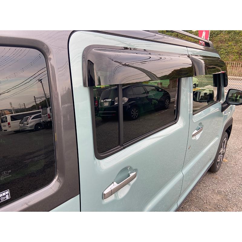 新型 ハスラー MR52S MR92S ドアバイザー ビッグ ワイドバイザー