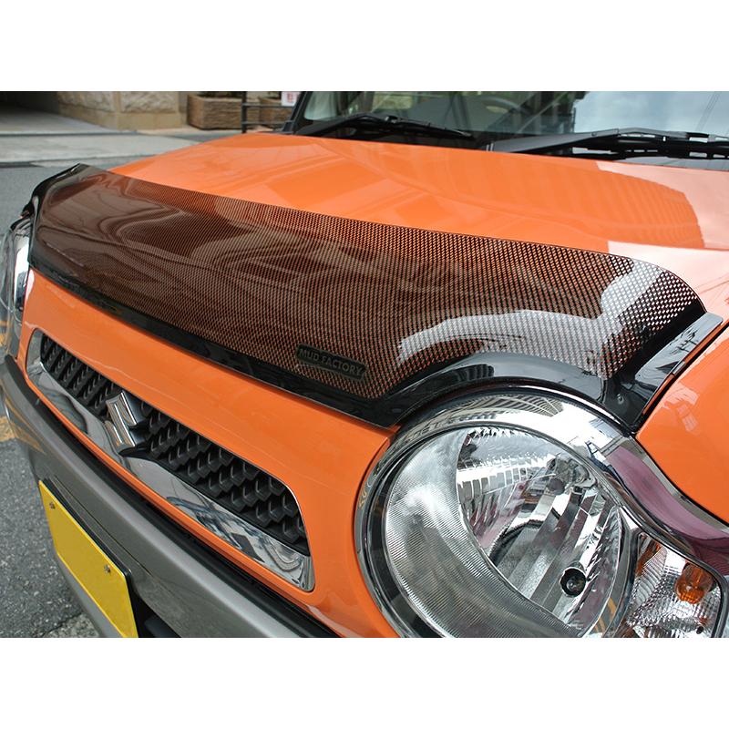 ハスラー MR31S MR41S型 バグガード カーボンプリント フレア
