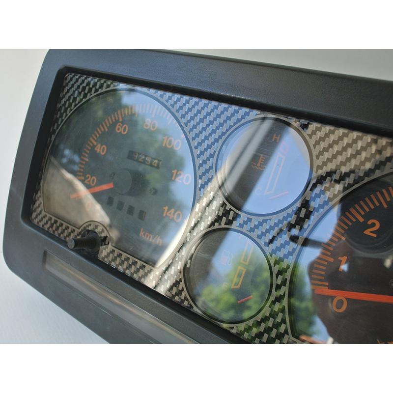 ジムニーJA11 JA71後期メーターパネルカバー カーボンプリント パーツ |  | 05