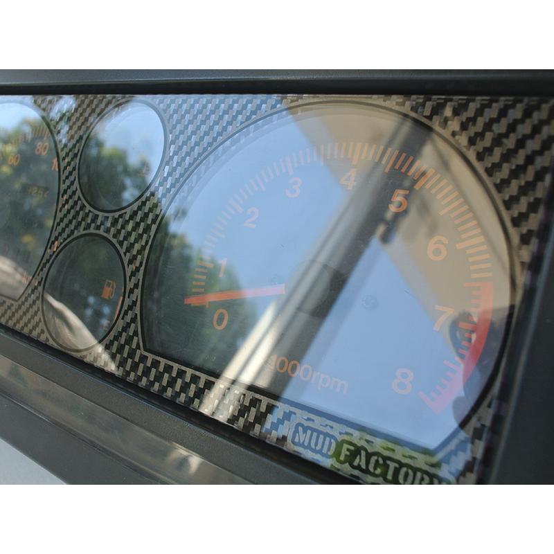 ジムニーJA11 JA71後期メーターパネルカバー カーボンプリント パーツ |  | 06