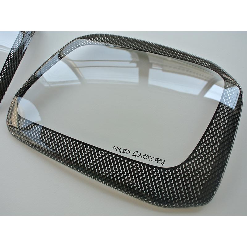 ジムニー JB23 JB33 JB43 シエラ ヘッドライトカバー カーボン パーツ