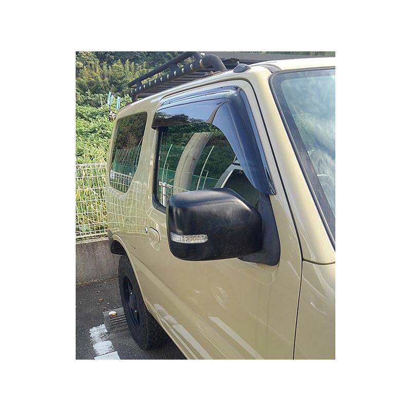 ジムニー JB23 JB33 JB43 シエラ ドアバイザー セミ ワイドバイザー