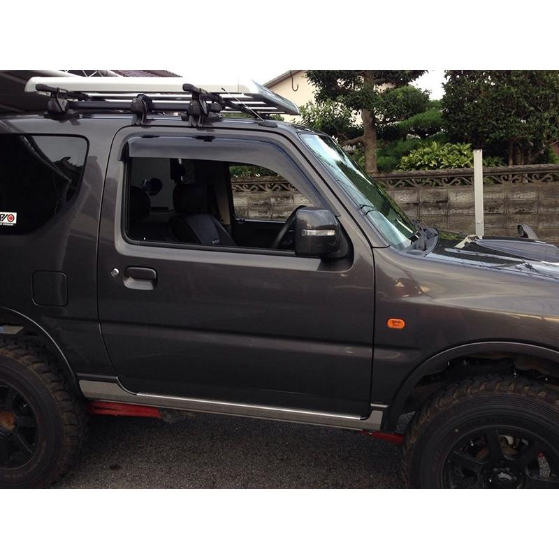 ジムニー JB23 JB33 JB43 シエラ ドアバイザー セミ ワイドバイザー