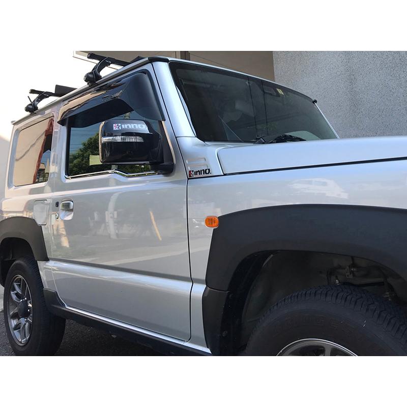 新型 ジムニー JB64 JB64W JB74 JB74W ドアバイザー ビッグ ワイド