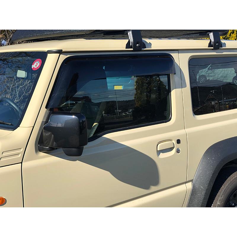 新型 ジムニー JB64 JB64W JB74 JB74W ドアバイザー ビッグ ワイド