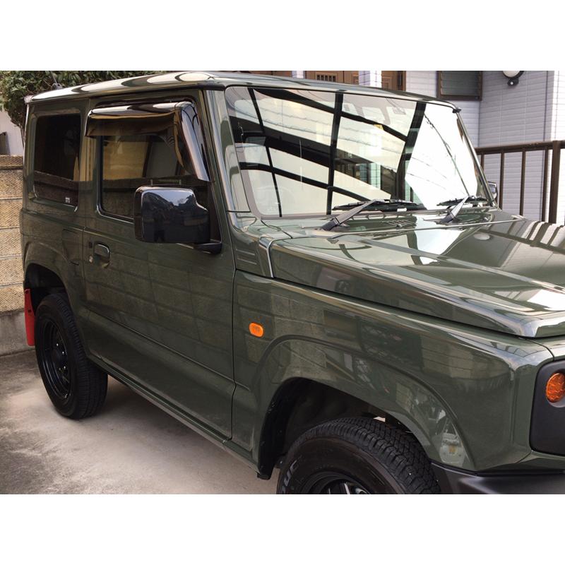 新型 ジムニー JB64 JB64W JB74 JB74W ドアバイザー ビッグ ワイド