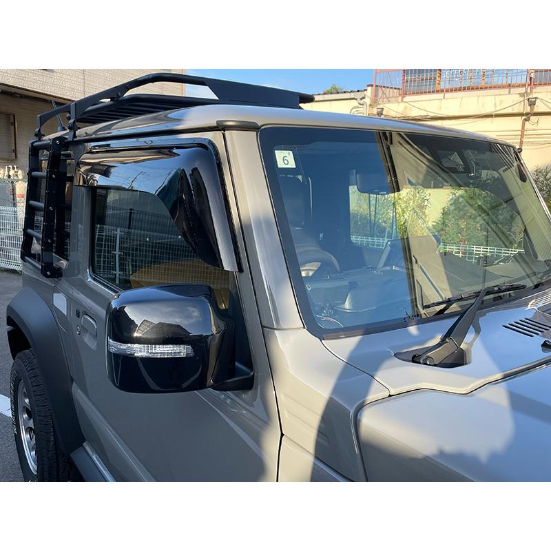 新型 ジムニー JB64 JB64W JB74 JB74W ドアバイザー ビッグ ワイド