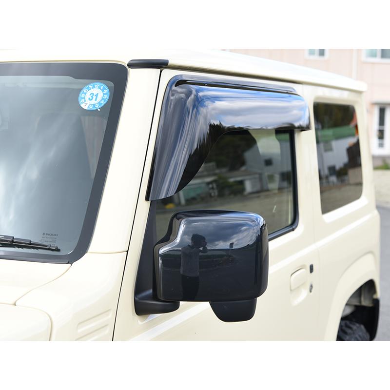新型 ジムニー JB64 JB64W JB74 JB74W ドアバイザー ビッグ ワイド