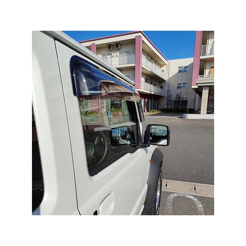 マッドファクトリー　ビッグワイドバイザー　ジムニー JB64 JB74 新型 ジムニー JB64 JB64W JB74 JB74W ドアバイザー ビッグ ワイド