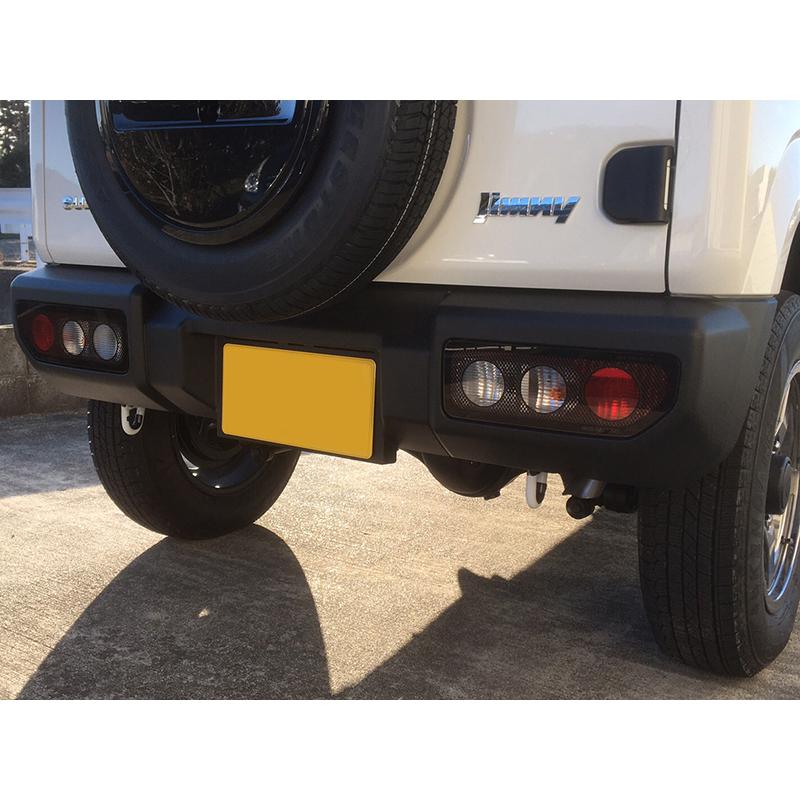 新型 ジムニー JB64 JB64W JB74 JB74W JC74W テールレンズカバー 丸目