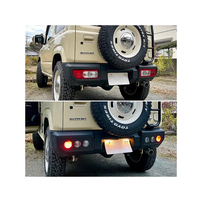 新型 ジムニー JB64 JB64W JB74 JB74W JC74W テールレンズカバー
