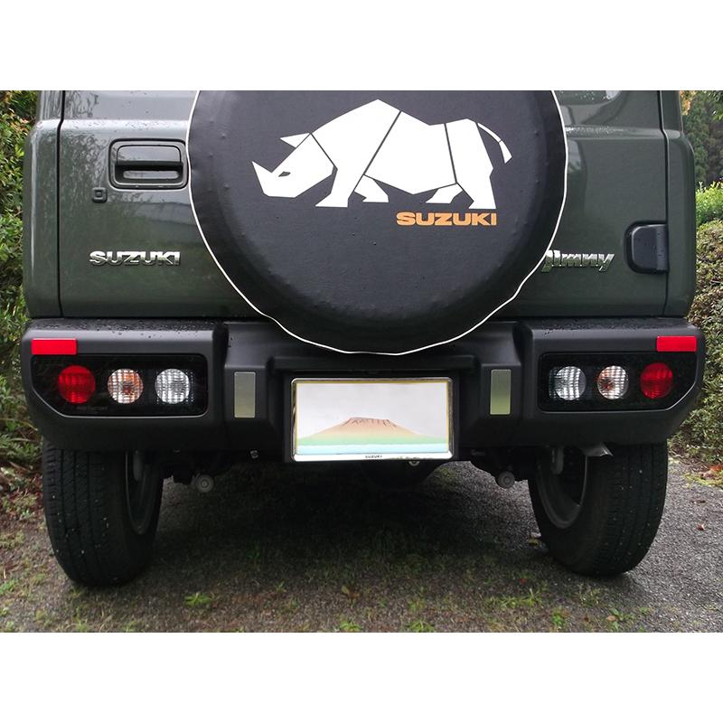 新型 ジムニー JB64 JB64W JB74 JB74W JC74W テールレンズカバー 丸目