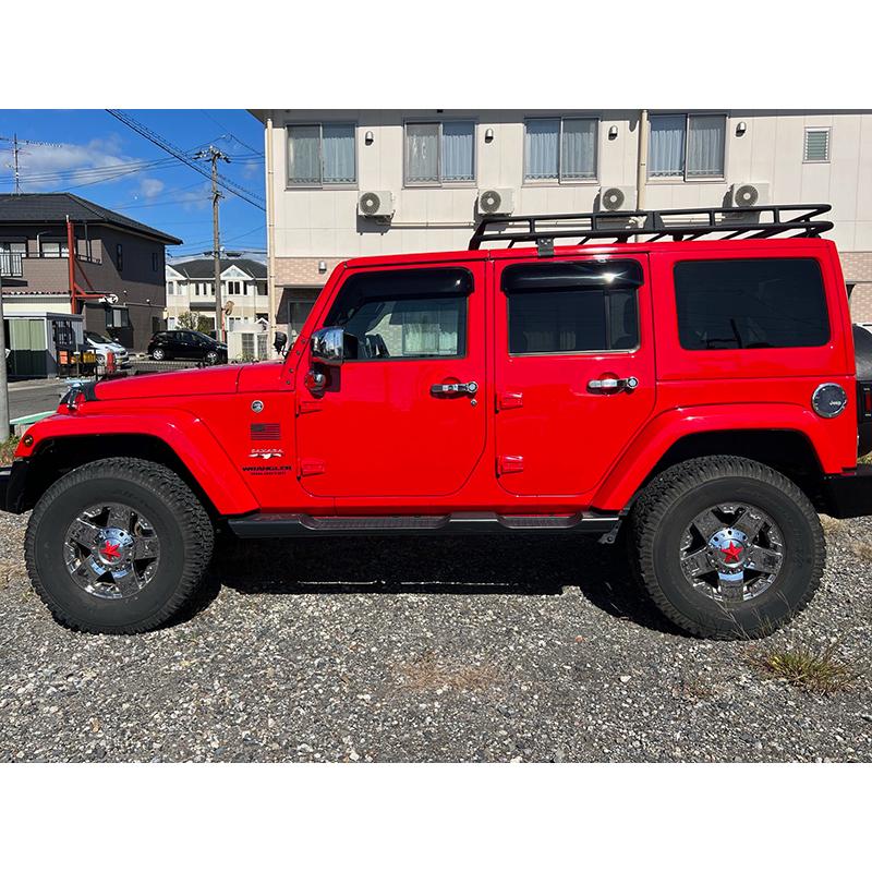 Jeep ジープラングラーjk　ウィンドウ　ドアバイザー 4枚セット 純正品❗ 楽天市場】ジープ ラングラー JK ワイド ドアバイザー 純正 より