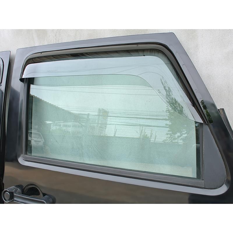 ジープ ラングラー JK ワイド ドアバイザー 純正 より幅広