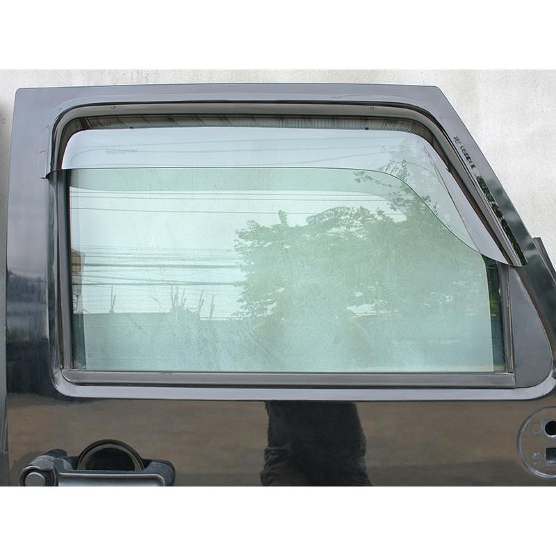 ジープ ラングラー JK ワイド ドアバイザー 純正 より幅広 ライト