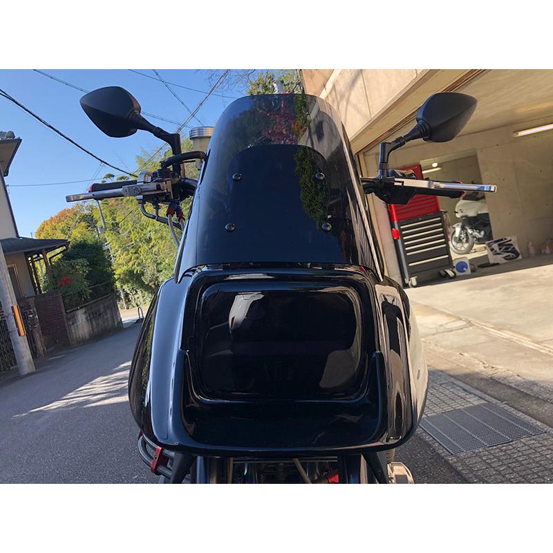 スズキ カタナ GSX1100S GSX1000S GSX750S ヘッドライトカバー ダーク