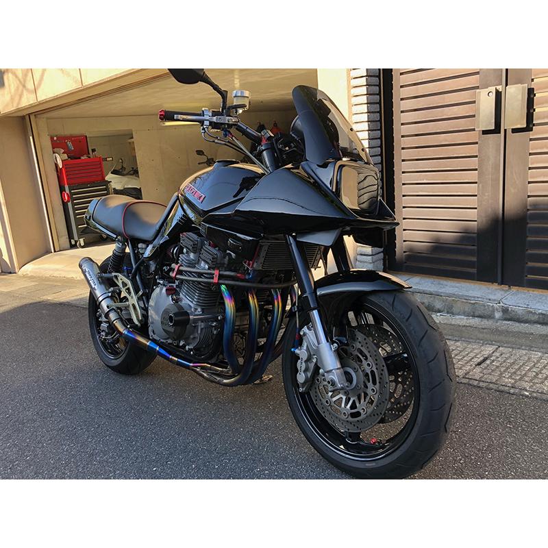 スズキ カタナ GSX1100S GSX1000S GSX750S ヘッドライトカバー ダーク