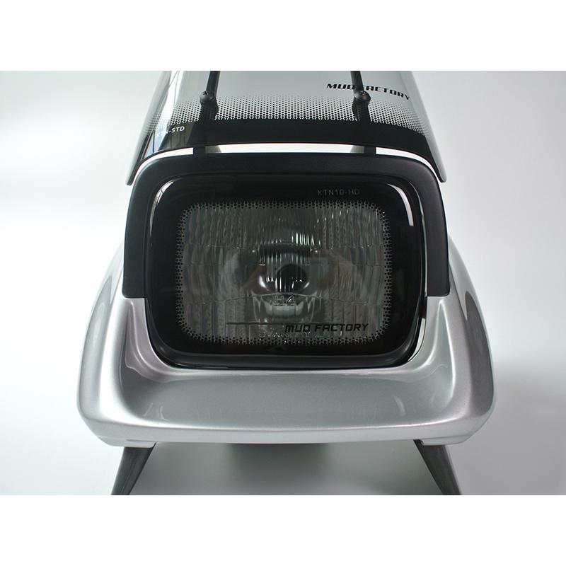 カタナ GSX1100S GSX1000S GSX750S ヘッドライトカバー ライトスモーク