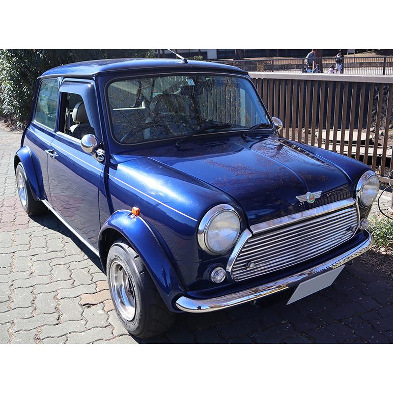 ローバー ミニ ドアバイザー ワイドバイザー ダーク パーツ ローバー