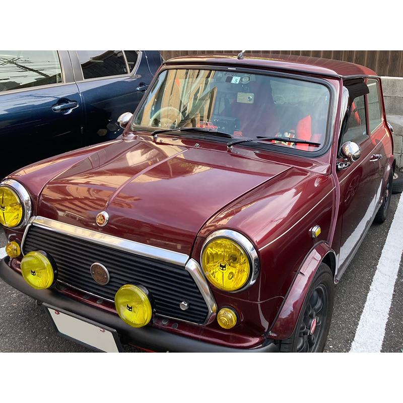 ローバー ミニ ドアバイザー ワイドバイザー ダーク パーツ ローバー