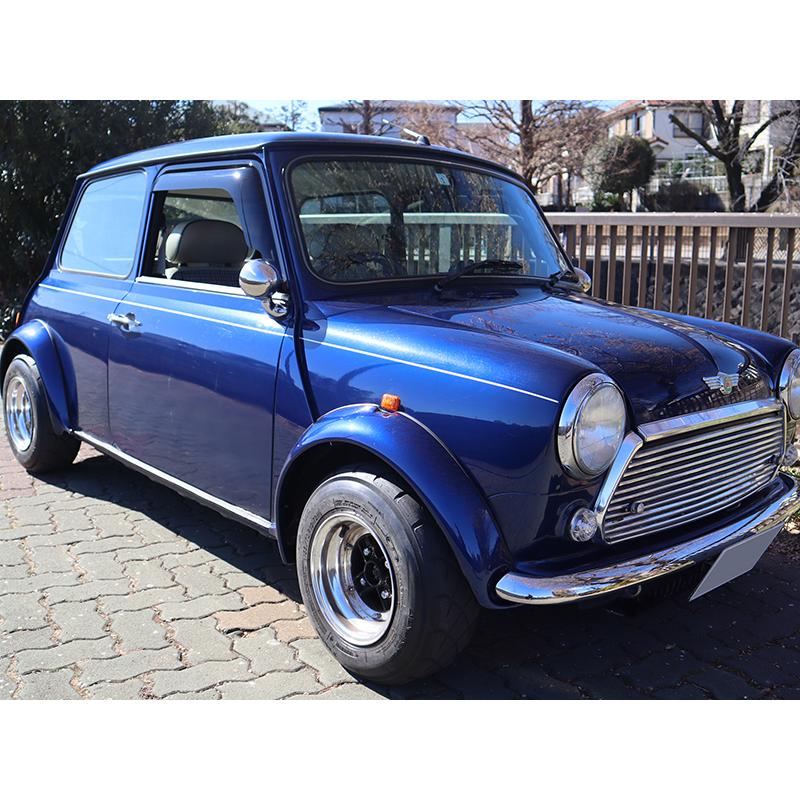 ローバー ミニ ドアバイザー ワイドバイザー ダーク パーツ ローバー