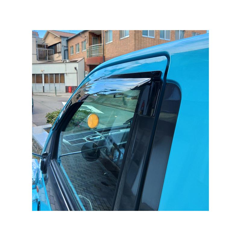 ミゼット２　ミゼットⅡ　ドアバイザー　ワイド　左右セット ダイハツ ミゼット2 K100P 100C型 ドアバイザー 純正に近い形状