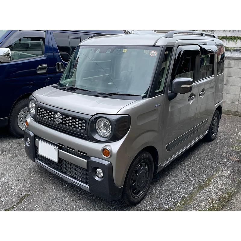 スズキ スペーシア MK53S型 MK33V ドアバイザー ワイドバイザー スズキ スペーシア MK53S型 MK33V ドアバイザー ワイドバイザー