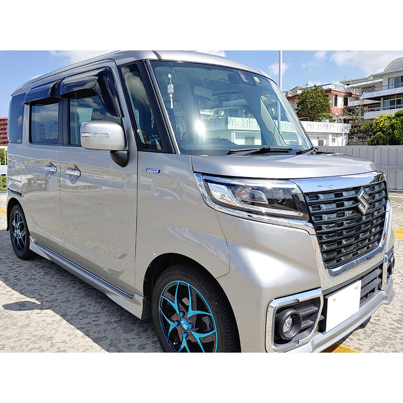 スズキ スペーシア MK53S型 MK33V ドアバイザー ワイドバイザー