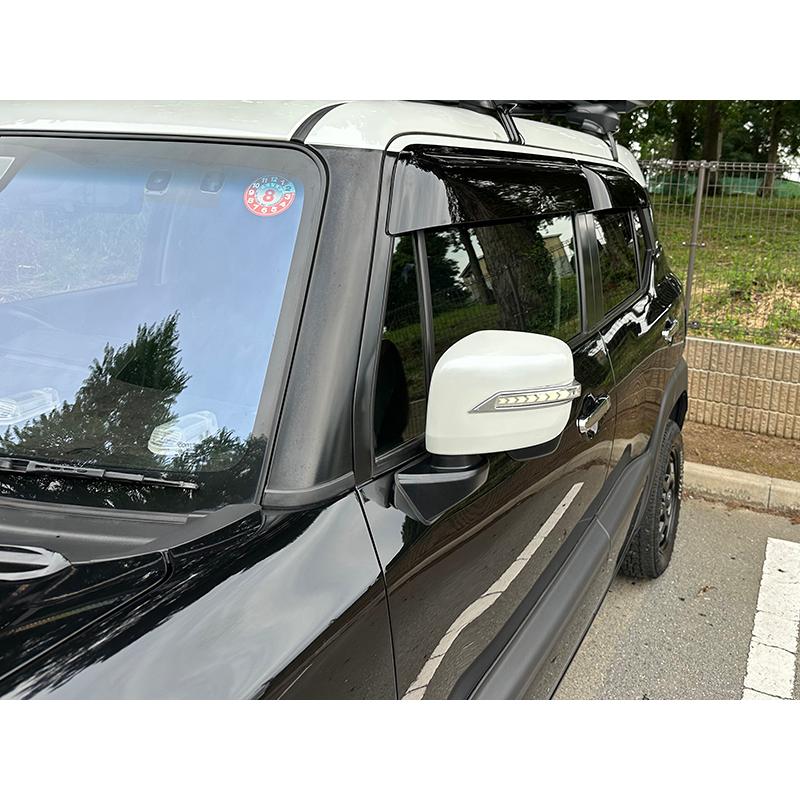 クロスビー xbee MN71S MND1S ワイドバイザー ドアバイザー 純正より