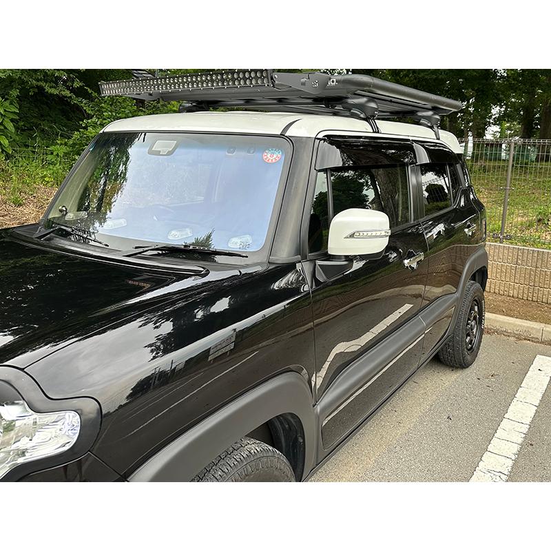 miyavi様　ホンダ 4ミニ シャリー バイザー ナンバーステー　マット塗装 楽天市場】デリカミニ eKスペース eKクロス スペース ドア