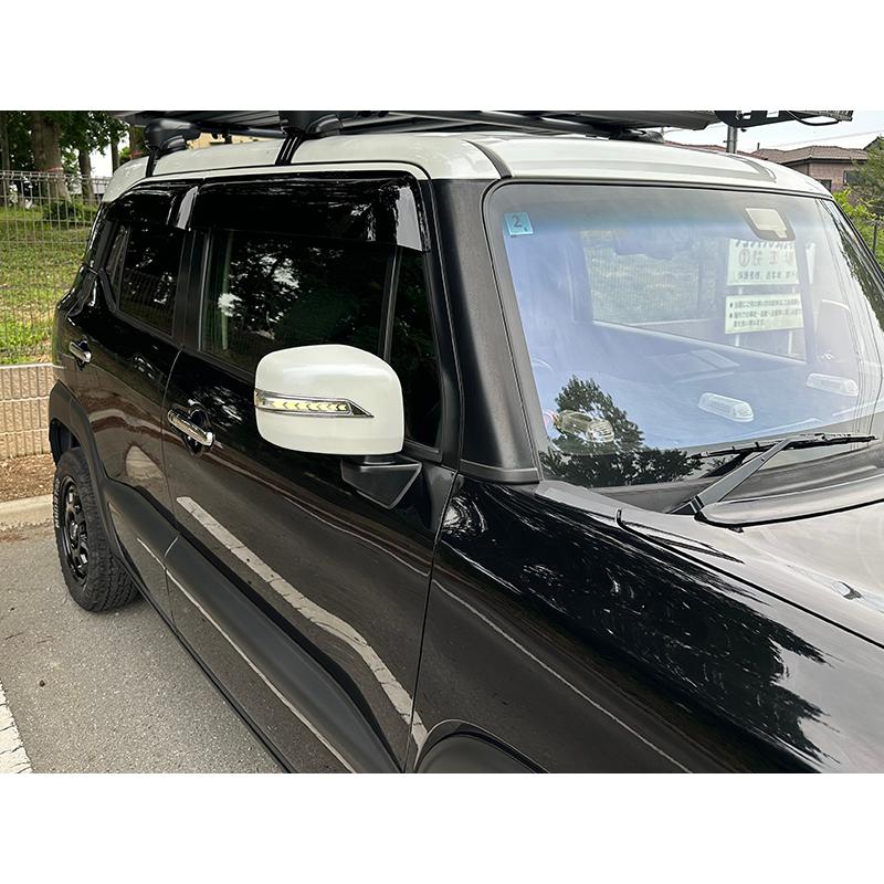 クロスビー xbee MN71S MND1S ワイドバイザー ドアバイザー 純正より