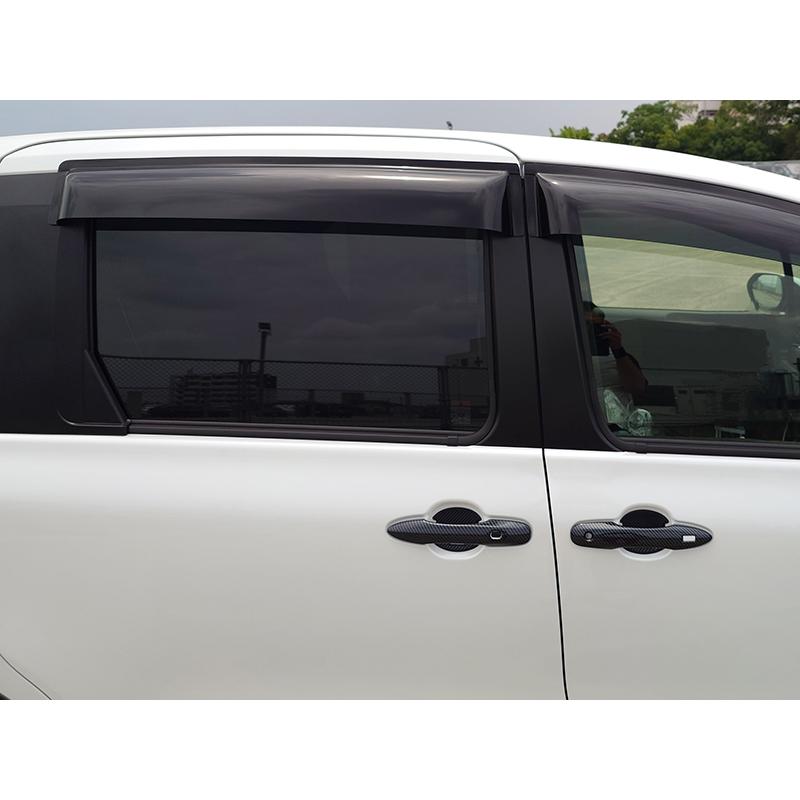 新型 シエンタ 10系 R4.8- MXPC1 MXPL1 ワイドバイザー ドアバイザー 純正より幅広 パーツ カスタム |  | 12