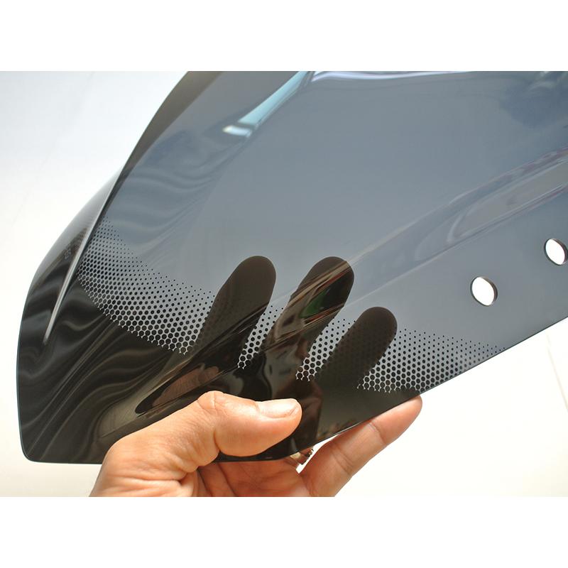 カワサキ ニンジャ EX250L M EX300A B スクリーン 2013-2017 ダーク