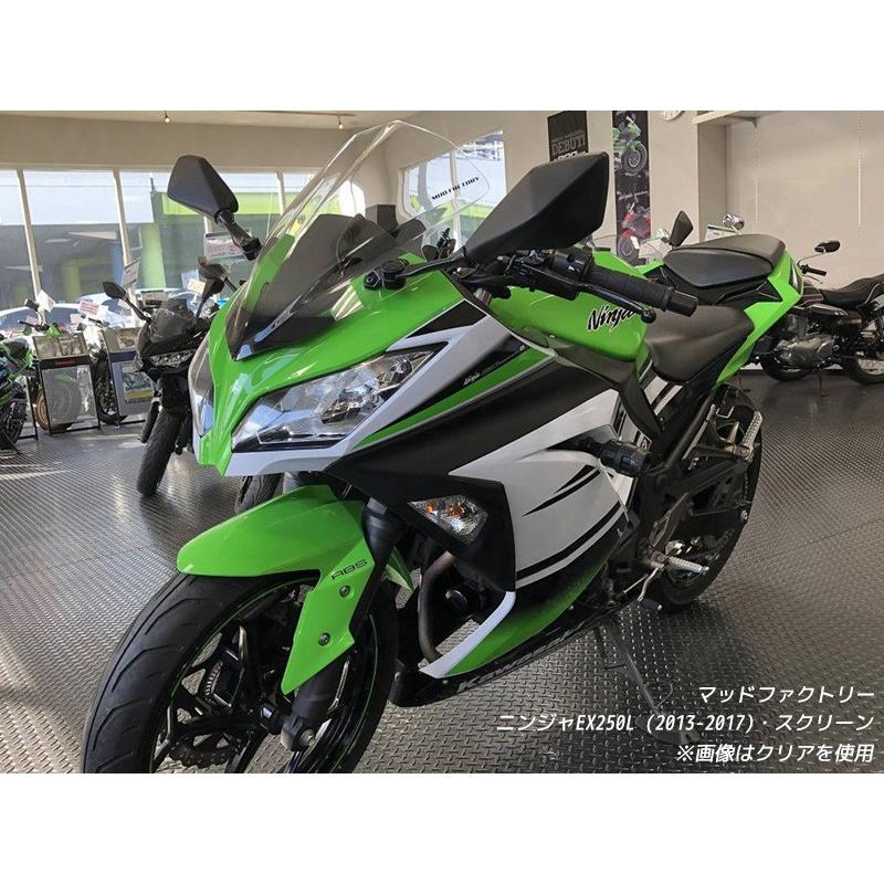 カワサキ ニンジャ EX250L M EX300A B スクリーン 2013-2017