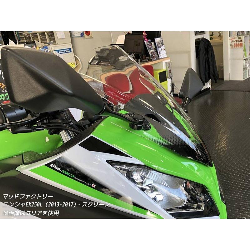 1500×250 スクリーン レブ Revv Iridium Windshield Color：Gold ZX-25R ZX-4R ZX-4RR