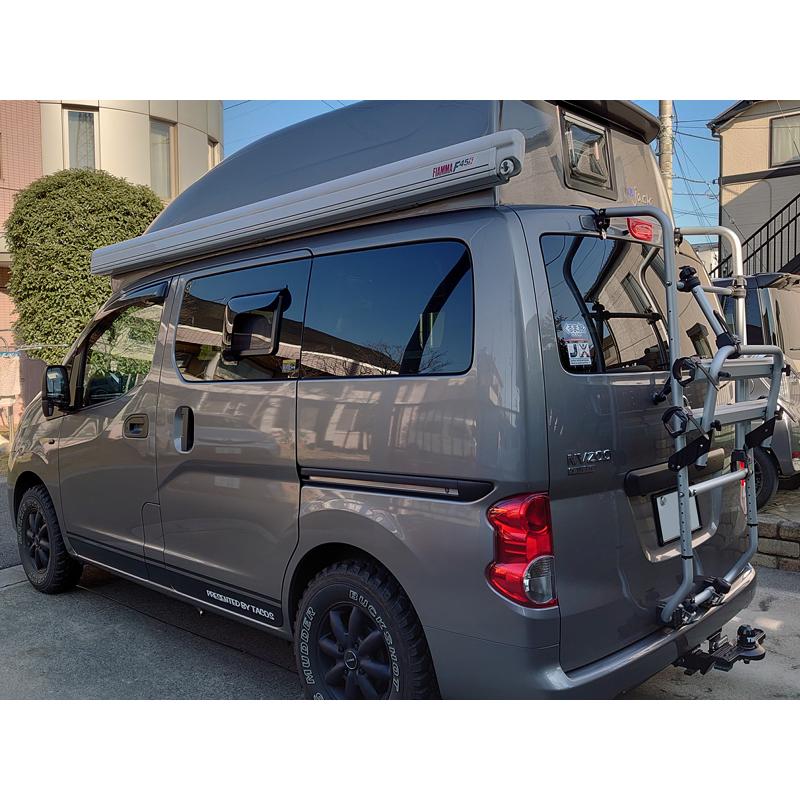 NV200 ワンオフ机 NV200に脱着テーブル！いつでもどこでも寛げる！自分だけの移動