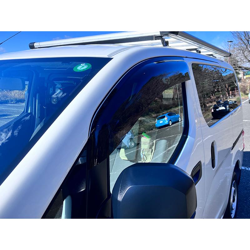 NV200 バネット　純正ドアバイザー　新品 NV200 バネット バン デリカ D3 ドアバイザー ビッグ ワイドバイザー