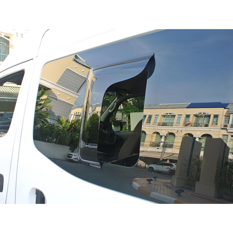 NV350 キャラバン 小窓 バイザー 片側1P パーツ カスタム : マッド