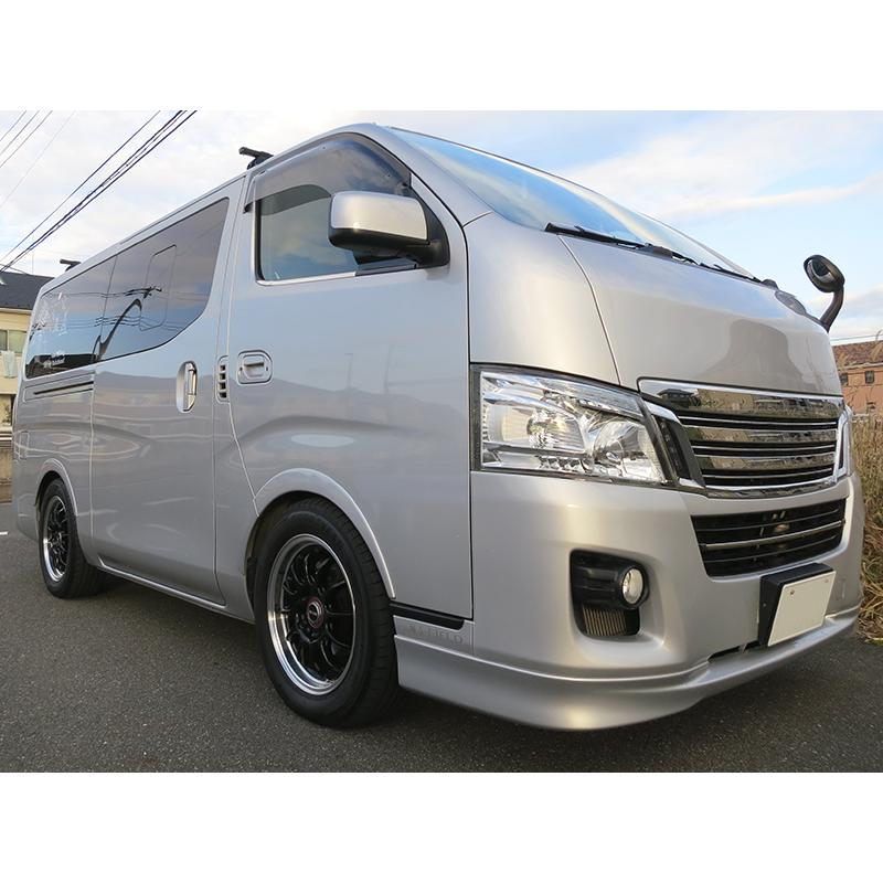 nv350キャラバン　ワイドバイザー　マッドファクトリー NV350 キャラバン ドアバイザー スーパー ワイドバイザー ライト