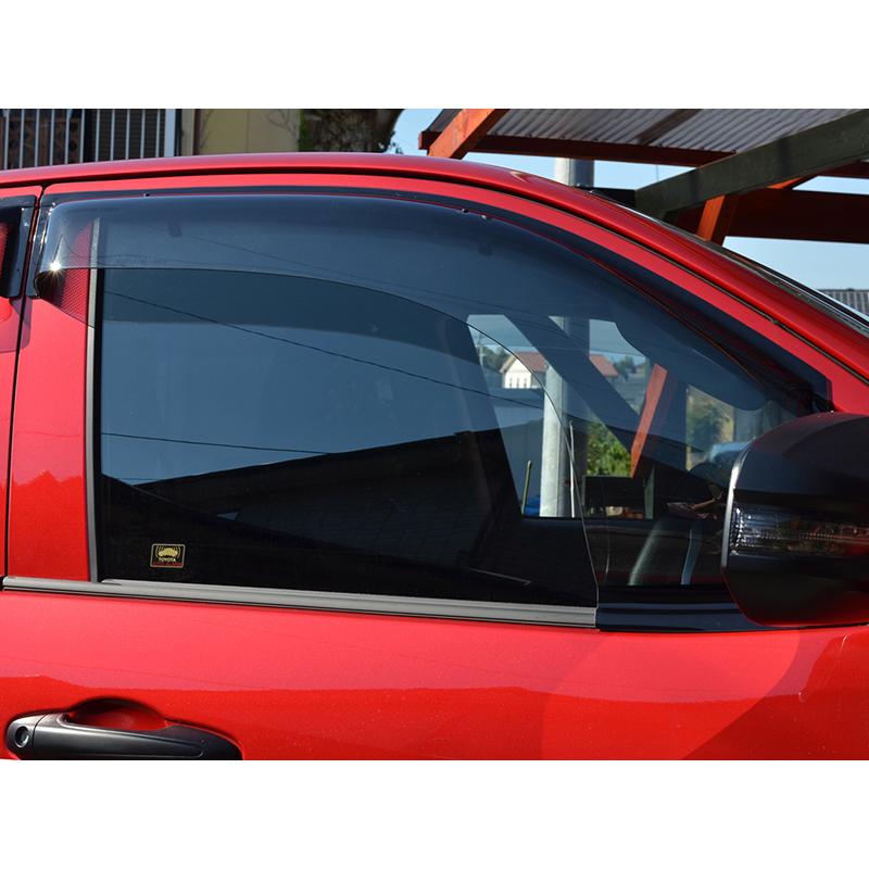 トヨタ ハイラックス GUN125 GR SPORT仕様 ドアバイザー　カーボン トヨタ純正 ハイラックス GUN125 GR SPORT ドアバイザー