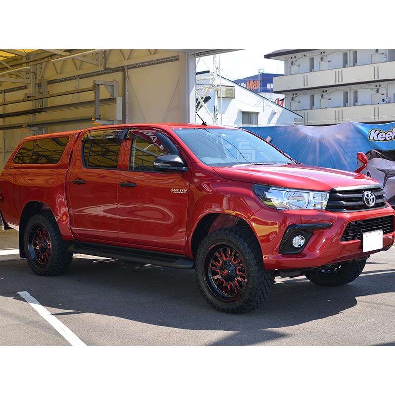 新型 ハイラックス 8代目 GUN125型 ドアバイザー スーパー ワイド