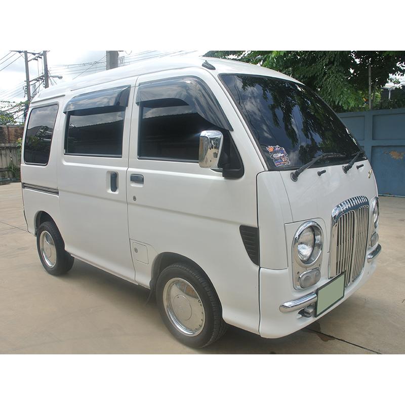ハイゼット バン S100V/S110V/S100W/S110W ワイドバイザー 前後セット