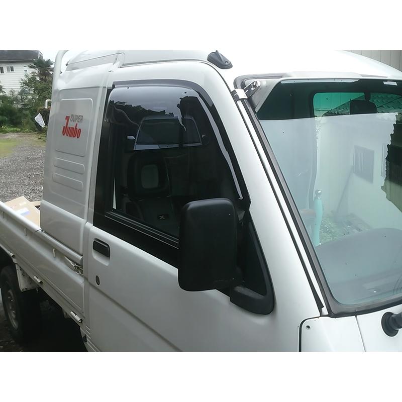 ハイゼットトラック S200P S210P S201P S211P S100P S110P ドアバイザー ワイドバイザー ジャンボ |  | 10