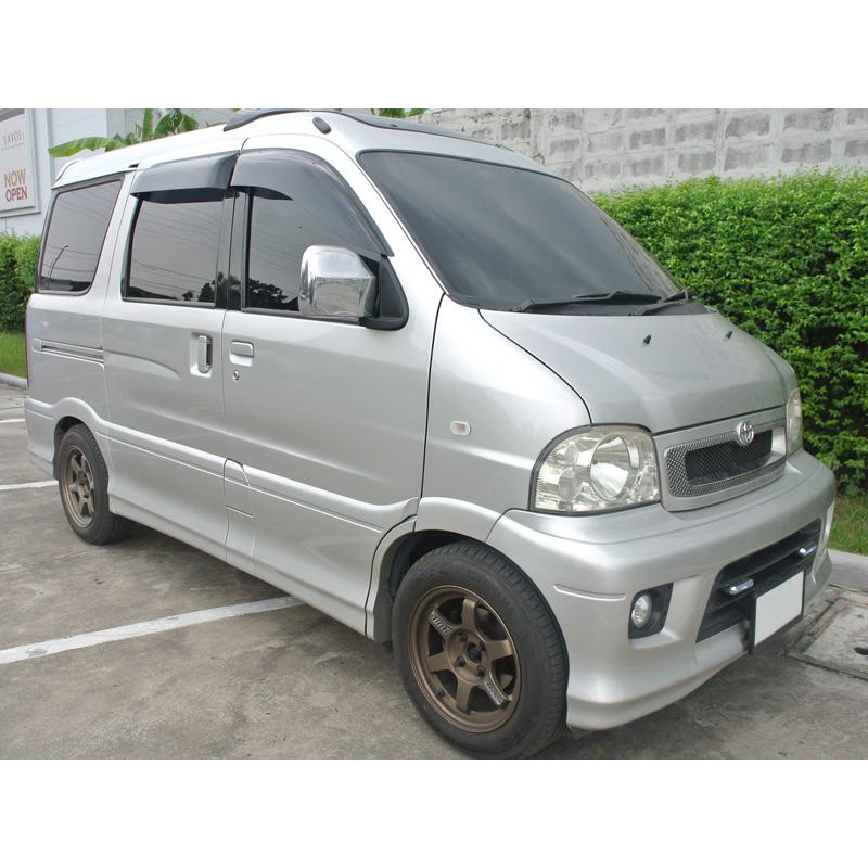 ハイゼットカーゴ S200V系 ドアバイザービッグ ワイドバイザー